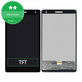 Wyświetlacz do Huawei MediaPad T3 7.0" BG2-U01, BG2-U03, 3G LTE Version, Ekran dotykowy bez ramki, Czarny, Black, TFT