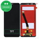 Wyświetlacz do Huawei P Smart FIG-L31, Ekran dotykowy bez ramki, Czarny, Black, TFT