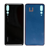 Tylna pokrywa baterii do Huawei P20 Pro CLT-L29, CLT-L09, Czarny, Black