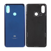 Tylna pokrywa baterii do Xiaomi Mi 8, 5540408001A7, Niebieski, Blue, Genuine Service Pack