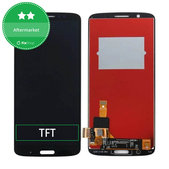 Wyświetlacz do Motorola Moto G6 Plus XT1926-5, Ekran dotykowy bez ramki, Czarny, Black, TFT