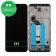 Wyświetlacz do Xiaomi Redmi 5 Plus (Redmi Note 5), Ekran dotykowy z ramką, Czarny, Black, TFT