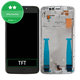 Wyświetlacz do Motorola Moto E4 Plus XT1771, Ekran dotykowy z ramką, Szary, Gray, TFT