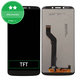 Wyświetlacz do Motorola Moto E5 Plus XT1924, Ekran dotykowy bez ramki, Czarny, Black, TFT