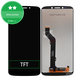 Wyświetlacz do Motorola Moto E5 Plus XT1924, Ekran dotykowy bez ramki, Złoty, Gold, TFT