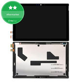 Wyświetlacz z ekranem dotykowym do Microsoft Surface Pro 5, Czarny, Black, TFT