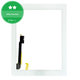 Ekran dotykowy z przyciskiem Home dla iPad 3, iPad 4, White
