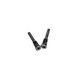 Dolne sruby do iPhone XR, Czarny, Black