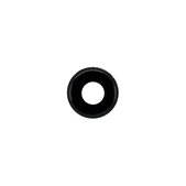 Szklo obiektywu tylnej kamery z ramka do iPhone XR, Czarny, Black