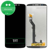 Wyświetlacz do Motorola Moto G6 Play XT1922, Ekran dotykowy bez ramki, Czarny, Black, TFT