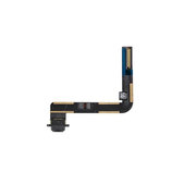 Złącze ładowania z taśmą flex do iPad, 6th Gen 2018, Czarny, Black