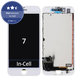 Wyświetlacz In-Cell dla iPhone 7, White, Ekran dotykowy z ramką, FixPremium