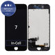 Wyświetlacz In-Cell dla iPhone 7, Black, Ekran dotykowy z ramką, FixPremium