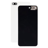 Tylne szklo pokrywy z uchwytem aparatu do iPhone 8 Plus, Srebrny, Silver