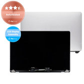 Wyświetlacz z przednim szkłem i obudową do MacBook Pro 15" A1707 (Late 2016 - Mid 2017), Srebrny, Silver, Refurbished