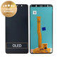 Wyświetlacz z ekranem dotykowym do Samsung A7 A750F (2018), GH96-12078A, Genuine Service Pack