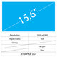 Acer Aspire Acer Aspire V3-574TG Wyświetlacz 15.6" LCD Slim Glossy, 40 pin, Full HD