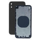 Tylna obudowa do iPhone XR, Czarny, Black