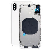 Tylna obudowa do iPhone XS, Srebrny, Silver