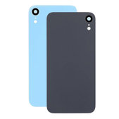 Tylne szklo pokrywy z obiektywem aparatu do iPhone XR, Niebieski, Blue
