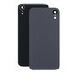 Tylne szklo pokrywy z obiektywem aparatu do iPhone XR, Czarny, Black