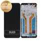 Wyświetlacz do Asus Zenfone Max Pro ZB602KL, Ekran dotykowy z ramką, 90AX00T1-R20010, Deepsea Black, Genuine Service Pack
