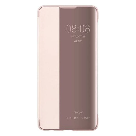 Etui do Huawei P30, SmartView, Różowy, Pink