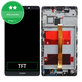 Wyświetlacz do Huawei Mate 8, Ekran dotykowy z ramką, Space Gray, TFT