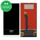 Wyświetlacz do Xiaomi Mi Mix 2, Ekran dotykowy bez ramki, Bialy, White, TFT