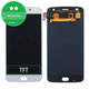 Wyświetlacz do Motorola Moto Z2 Play XT1710-09, Ekran dotykowy bez ramki, Bialy, White, TFT