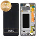 Wyświetlacz do Samsung S10 G973F, Ekran dotykowy z ramką, GH82-18850A, GH82-18835A, GH82-18860A, Prism Black, Genuine Service Pack