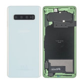 Tylna pokrywa baterii do Samsung S10 G973F, GH82-18378F, Prism White, Genuine Service Pack