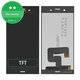 Wyświetlacz do Sony Xperia XZ1 G8341, Ekran dotykowy bez ramki, Czarny, Black, TFT