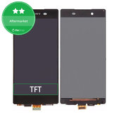 Wyświetlacz do Sony Xperia Z3 Plus E6553, Ekran dotykowy bez ramki, Czarny, Black, TFT