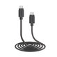Kabel USB-C / USB-C (1.5m), czarny, black, SBS