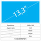 Wyświetlacz 13.3" LCD Slim Matte, 40 pin, HD+