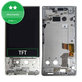Wyświetlacz do Blackberry Key2, Ekran dotykowy z ramką, Srebrny, Silver, TFT