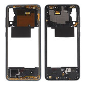 Ramka srodkowa do Samsung A70 A705F, GH97-23258A, GH97-23445A, Czarny, Black, Genuine Service Pack