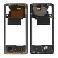Ramka srodkowa do Samsung A70 A705F, GH97-23258A, GH97-23445A, Czarny, Black, Genuine Service Pack
