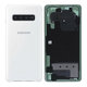 Tylna pokrywa baterii do Samsung S10 Plus G975F, GH82-18867B, Ceramic White, Genuine Service Pack