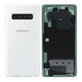 Tylna pokrywa baterii do Samsung S10 Plus G975F, GH82-18867B, Ceramic White, Genuine Service Pack