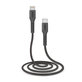 Kabel Lightning / USB-C (1m), czarny, black, SBS