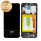 Wyświetlacz do Samsung A20e A202F, Ekran dotykowy z ramką, GH82-20229A, GH82-20186A, Czarny, Black, Genuine Service Pack