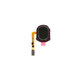 Czujnik linii papilarnych z taśmą flex do Samsung A20e A202F, GH96-12565A, Czarny, Black, Genuine Service Pack