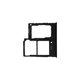 Tacka SIM do Samsung A20e A202F, GH98-44377A, Czarny, Black, Genuine Service Pack