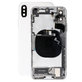 Tylna obudowa z malymi czesciami do iPhone XS, Srebrny, Silver