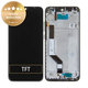 Wyświetlacz do Xiaomi Redmi Note 7, Ekran dotykowy z ramką, 5606100920C7, 560610100033, 560610125033, Space Black, Genuine Service Pack