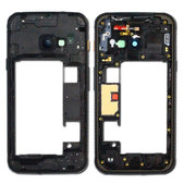 Ramka srodkowa do Samsung Xcover 4s G398F, GH98-44218A, Czarny, Black, Genuine Service Pack
