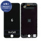 Wyświetlacz In-Cell dla iPhone 6, Black, Ekran dotykowy z ramką, FixPremium