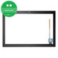 Ekran dotykowy do Lenovo Tab 4 10" TB-X304, Czarny, Black